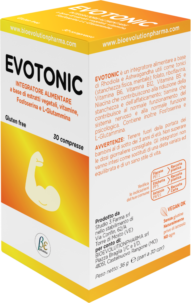 integratore alimentare utile come tonico (stanchezza mentale e fisica), contribuisce a ridurre la stanchezza e l’affaticamento, inoltre contribuisce al normale funzionamento del sistema nervoso e alla normale funzione psicologica.